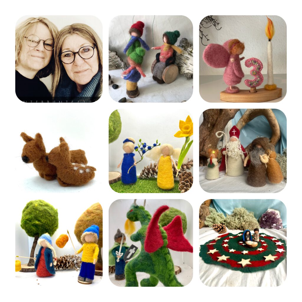 jutta&imke und ihre FIlzfiguren