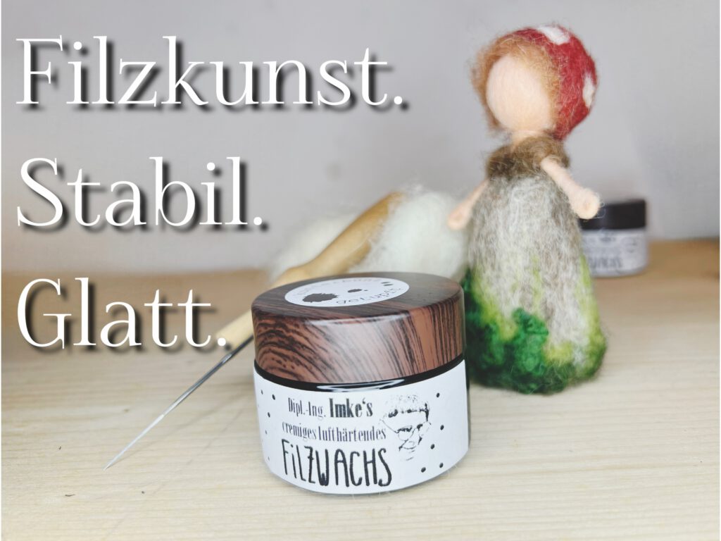 Filzwachs Dipl.-Ing. Imke's kunterbuntgetupft