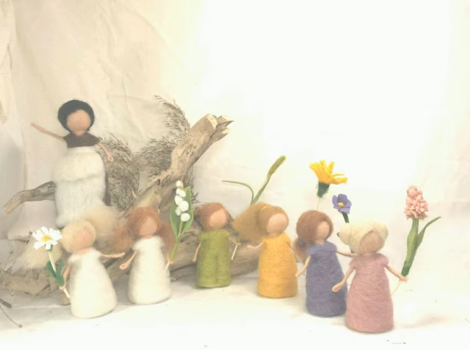 der erste eigene Jahreszeitentisch