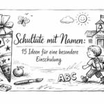 Schultüte mit Namen