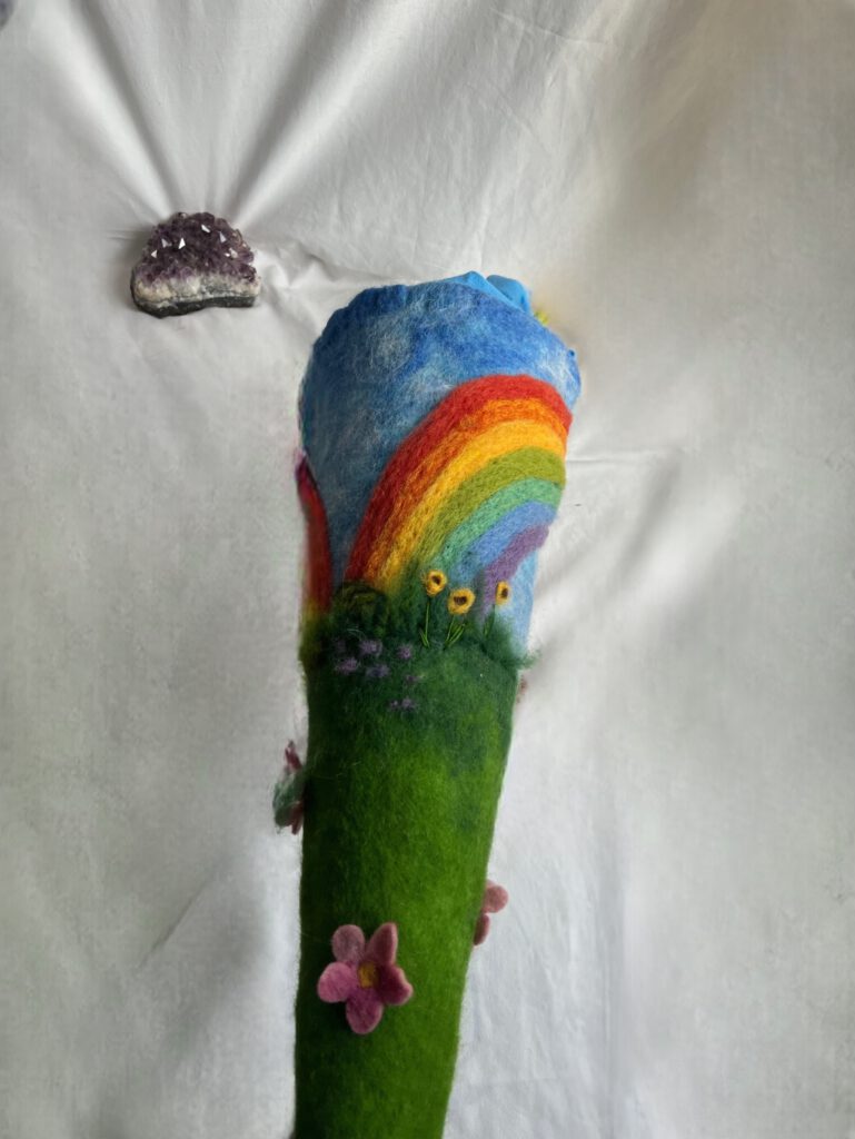 Regenbogen-Schultüte Schaukel