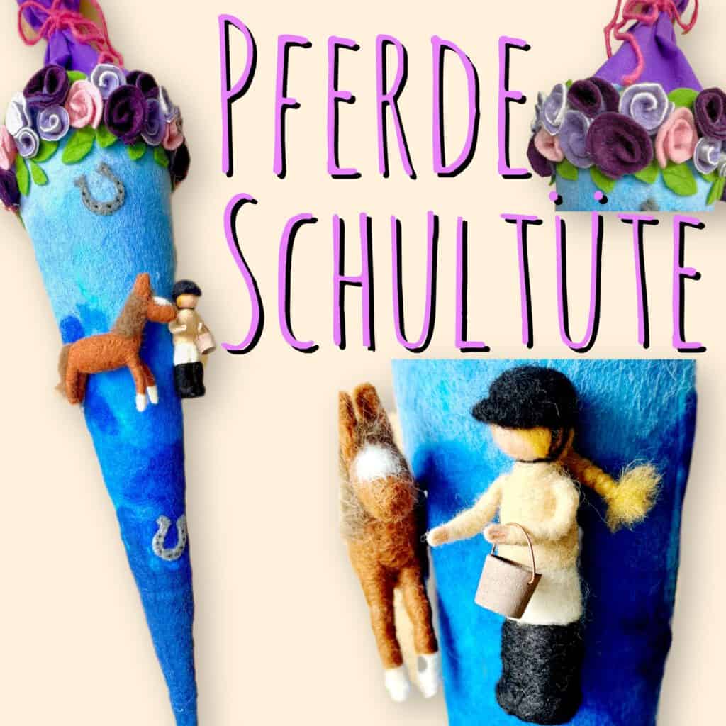 Schultüte Pferd