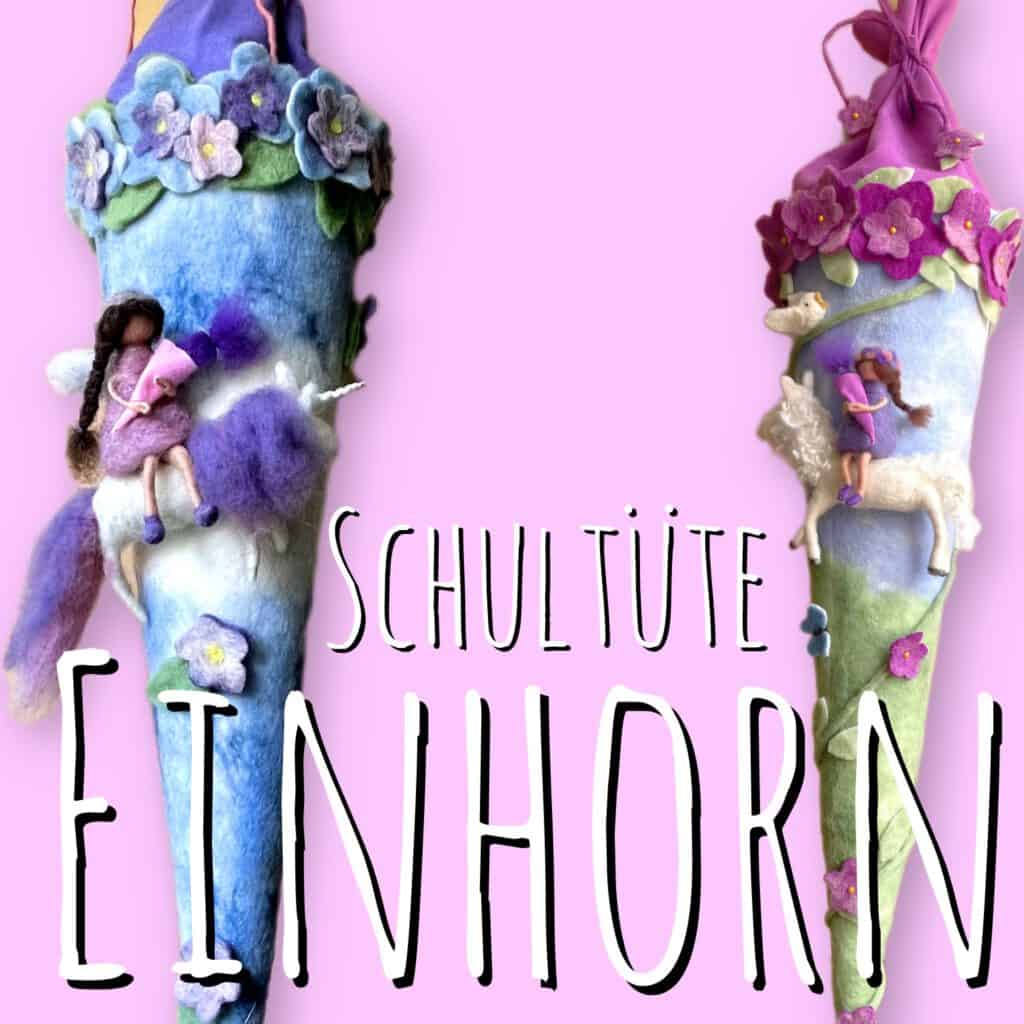 Einhorn Schultüte