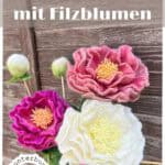 nassfilzen onlinekurs Filzblumen - Deine kreative Auszeit