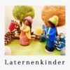 Laternenkind - Mädchen mit Kleid